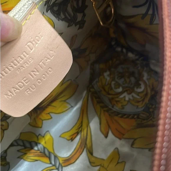 Christian Dior graffiti mini Boston barrel bag  creation of John Galliano 2000 - Picture 5 of 6